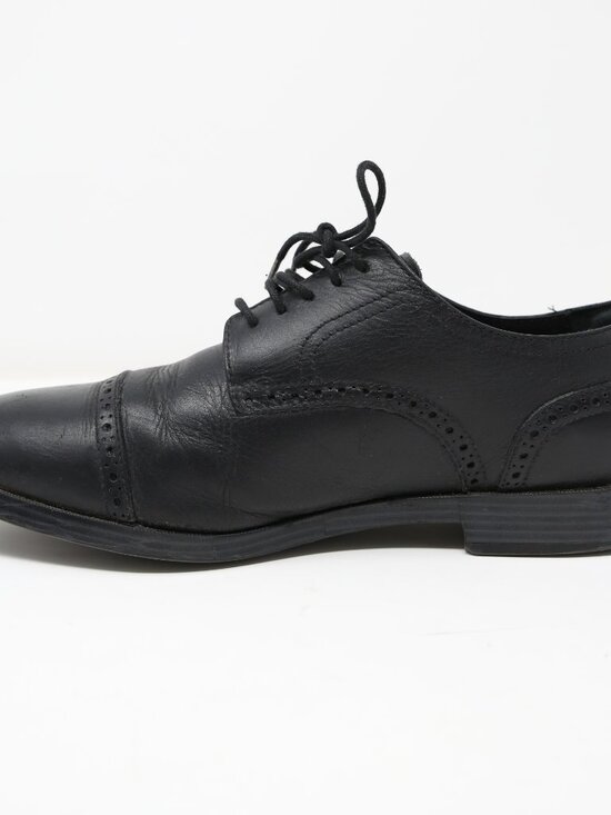 Cole Haan Mens Shoes Size 9.5 W Grand OS Black Leather C23789 Classic Oxford main image 7